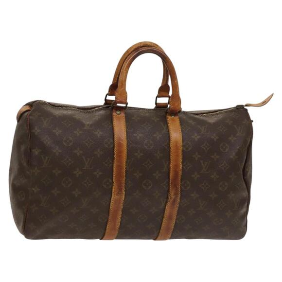 LOUIS VUITTON Monogram Keepall 45 Boston Bag M41428 - Picture 1 of 16